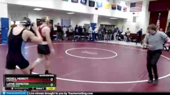 145 lbs Quarterfinal - McKell Merritt, Star Valley vs Layne Hamilton, Cheyenne East