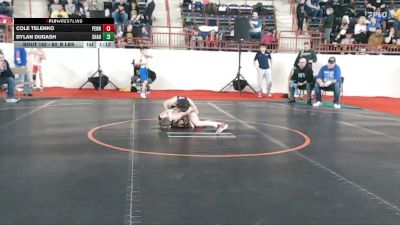 80_B lbs Round Of 32 - Cole Telenko, Penn Trafford vs Dylan Dudash, Sharpsville