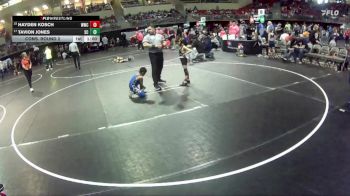 55 lbs Cons. Round 2 - Hayden Kosch, Wrestling With Character vs Tavion Jones, Sherman Challengers