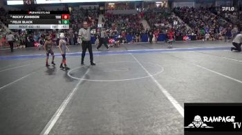 52 lbs Champ. Round 1 - Rocky Johnson, Team Of Hard Knox vs Felix Black, Team Lightning