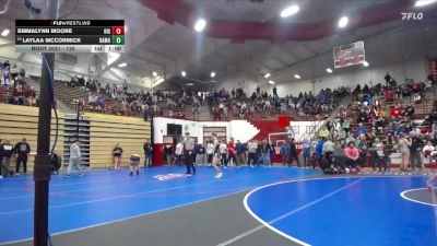 135 lbs Champ. Round 1 - Laylaa McCormick, Edgewood vs Emmalynn Moore, Highland