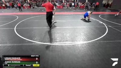 190 lbs Cons. Round 5 - Logan Mashack, Askren Wrestling Academy vs Aaron Dunigan, LAW