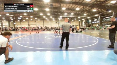 113 lbs Rr Rnd 2 - Alex Moskowitz, GAWC - HSB vs Jaxton Kimling, Flint Tropics - HSB