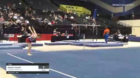 Mason Heath - Floor, Cypress Academy TX - 2021 USA Gymnastics Development Program National Championships