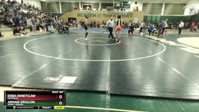 126 lbs Cons. Round 2 - Doba Denetclaw, Centralia vs Armani Grullon, Mount Vernon