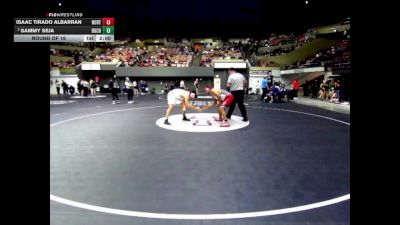217 lbs Round Of 16 - Isaac Tirado Albarran, North vs Sammy Seja, Buchanan