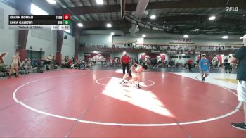 120 lbs Finals (2 Team) - Luca Galietti, Steel Valley Renegades vs Elijah Roman, Taylor Hammers