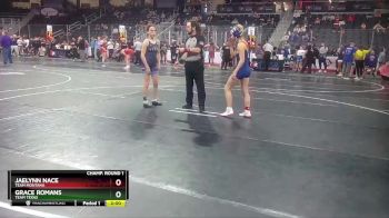100 lbs Champ. Round 1 - Jaelynn Nace, Team Montana vs Grace Romans, Team Texas