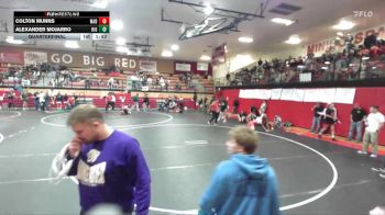 190 lbs Quarterfinal - Colton Munns, Madison vs Alexander Mojarro, Highland
