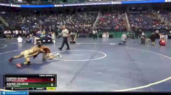 2 lbs Cons. Round 2 - Xavier Salazar, Surry Central vs Carter Duhon, Southwest Onslow