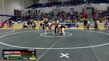 165 lbs Semifinal - David Hunsberger, Lander vs Christian Trimble, Emmanuel