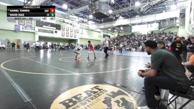 138 lbs Cons. Round 2 - David Diaz, EAGLE ROCK vs Daniel Torres, CHATSWORTH