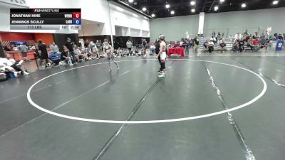 113 lbs Jonathan Hine, Team Wyoming White vs Jennings Scully, Team Louisiana