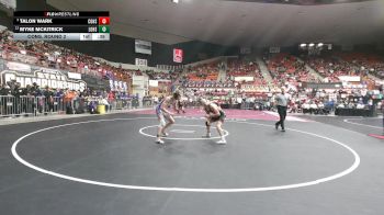 132 lbs Cons. Round 2 - Talon Wark, Colby HS vs Myke McKitrick, Louisburg HS