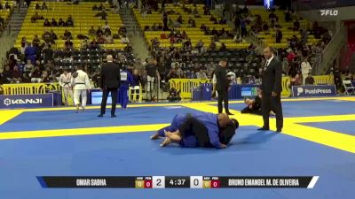 Bruno Emanoel M. De Oliveira vs Omar Sabha 2025 Master International IBJJF Jiu-Jitsu North American Championship