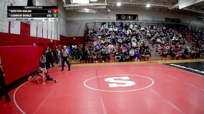 94 lbs Semifinal - Connor Roble, Greater Latrobe vs Weston Malek, Elizabeth Forward