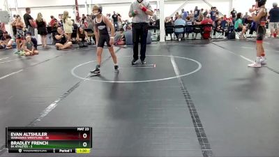 80 lbs Round 3 (6 Team) - Evan Altshuler, Warhawks Wrestling vs Bradley French, 84 Athletes