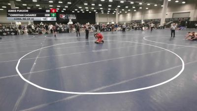 126 lbs Cons. Rd Of 32 - James Fukuchi, Rough House Wrestling vs Christian Casarez, Caprock High School Wrestling