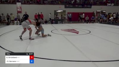 61 kg Round Of 64 - Gable Strickland, Mat Town USA vs Dominick Serrano, Northern Colorado Wrestling Club