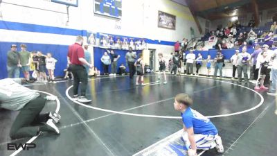 90 lbs Rr Rnd 3 - Caleb Collogan, Owasso Takedown Club vs Braxton Lemmons, Barnsdall Youth Wrestling