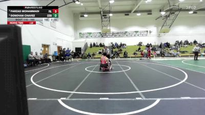 165 lbs Cons. Semi - Donovan Chavez, Cerritos vs Farzad Mohammadi, Palomar