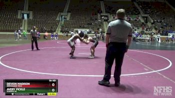 5A 165 lbs Cons. Round 2 - Avery Pickle, Elberta HS vs Devion Madison, Brewbaker Tech