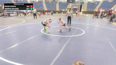 66 lbs Rr Rnd 5 - Edgar Garcia, Colorado Outlaws vs Merrick Richard, Matpac Wrestling ND
