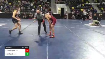 174 lbs Consolation - Tristin Westphal, Coe College vs John Marsh, Cornell College