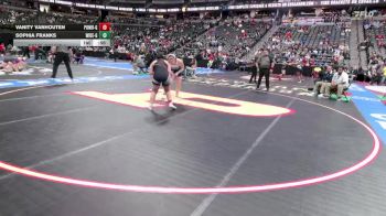 G190-5A Cons. Round 1 - Vanity Vanhouten, Pomona Girls vs Sophia Franks, Widefield Girls