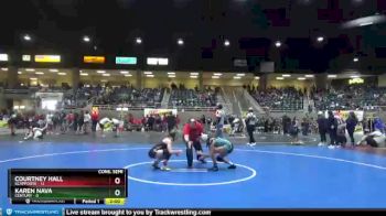 115 lbs Semis & 1st Wrestleback (8 Team) - Karen Nava, Century vs Courtney Hall, Scappoose