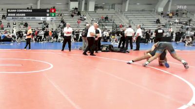 182 lbs Consolation - Elijah Contreras, CO vs Jesse Adams, WV