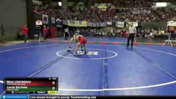 Cons. Round 3 - Gavin Bauman, Frenchtown vs Beau Contreraz, Lockwood (Billings)