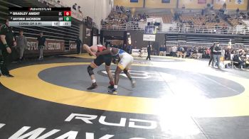 126 lbs Consi Of 8 #1 - Bradley Ament, St. Christopher's School vs Jayden Jackson, Loyola Blakefield