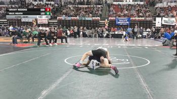 A - 110 lbs Cons. Semi - Max Heath, Laurel vs Brody Nedens, Hardin