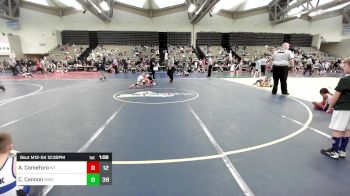 85 lbs Rr Rnd 4 - Asher Comeforo, Washington Twp vs Connor Cannon, Warrior WC