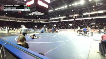 138 lbs Champ. Round 2 - Fransisco Valencia, Toppenish vs Braden Trang, Southlake Carroll