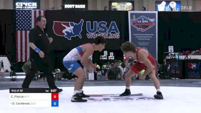 70 kg Rnd Of 32 - Connor Pierce, Nittany Lion Wrestling Club vs Daniel Cardenas, Colorado