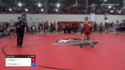 79 kg Round Of 16 - Logan Messer, George Mason University vs Patrick Kennedy, Hawkeye Wrestling Club