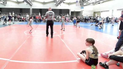 65 lbs Rr Rnd 4 - Isabella Zaak, Bayside Baddies - Girls vs Rylynn Costello, Sassy Lassies FIWC - Girls