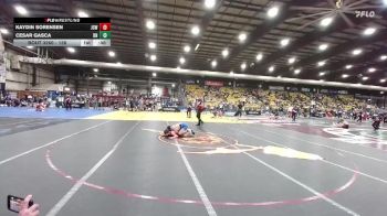 138 lbs Cons. Round 3 - Kaydin Sorensen, Jefferson Cavaliers Wrestling vs Cesar Gasca, BHRV Nighthawks