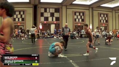 138 lbs Round 4 (6 Team) - Nicholas Bastante, Olympic Gold vs Nate DeCoite, Yale Street WC