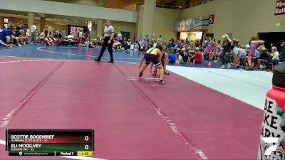 85 lbs Semis & Wb (16 Team) - Eli McKelvey, Elevate WC vs Scottie Bogenrief, Alabama Elite Black