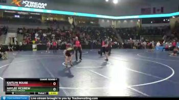 145 lbs Champ. Round 1 - Haylee Mcgrew, Des Moines Lincoln vs Kaitlyn Rouse, Okoboji/HMS