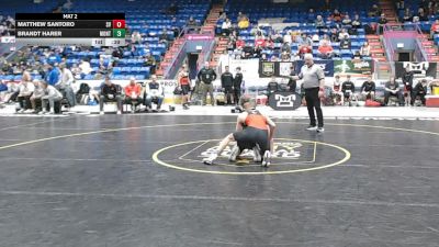 145 lbs Consy Rd I - Matthew Santoro, Saucon Valley vs Brandt Harer, Montgomery Area