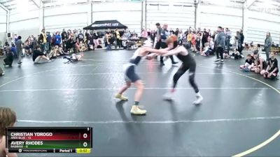 70 lbs Round 2 (6 Team) - Christian Ydrogo, Ares Blue vs Avery Rhodes, BadBass