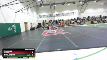 285 lbs Quarterfinal - Tyis Hale, Palomar vs Raul Garcia, San Jose State Club