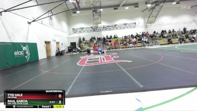 285 lbs Quarterfinal - Tyis Hale, Palomar vs Raul Garcia, San Jose State Club