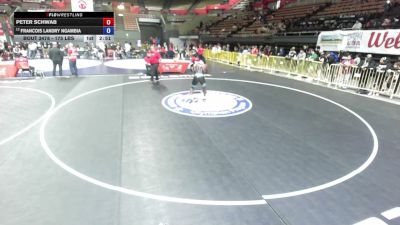175 lbs Cons. Quarters - Peter Schwab vs Francois Landry Ngambia