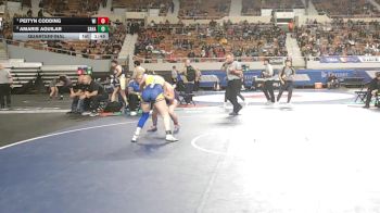 147-D2 Quarterfinal - Peityn Codding, Wickenburg High School vs Amaris Aguilar, Sahuarita
