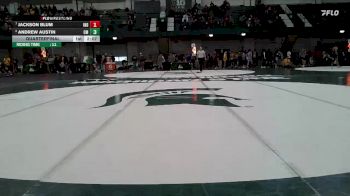 133 lbs Quarterfinal - Jackson Blum, Indiana vs Andrew Austin, Central Michigan